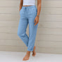 Lichte Broek met Elastische Taille voor Dames