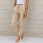 Lichte Broek met Elastische Taille voor Dames