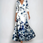 Wikkeljurk met Bloemenprint voor Dames