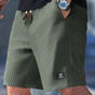 Zomershort met Wafelstructuur voor Heren