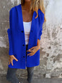 Gebreid Vest met Capuchon voor Dames
