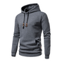 Verstelbare Capuchon Pocket Sweatshirt voor Mannen