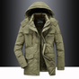Warme Winterparka met Capuchon voor Heren