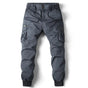Stretch Katoenen Cargo Joggers voor Mannen
