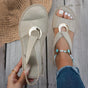 Slingback Sandalen met Elastische Band voor Dames