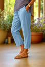 Lichte Broek met Relaxte Pasvorm voor Dames