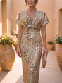 Elegante Midi Wikkeljurk voor Dames