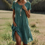 Luchtige Zomerse Midi Jurk voor Dames