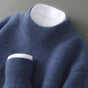 Kasjmier Pullover met Ronde Hals voor Heren