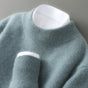 Kasjmier Pullover met Ronde Hals voor Heren