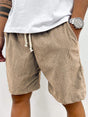 Corduroy Short met Textuur voor Heren