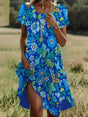 Luchtige Zomerse Midi Jurk voor Dames