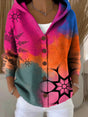 Gilet met Capuchon en Patchwork voor Dames
