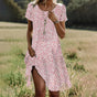 Luchtige Zomerse Midi Jurk voor Dames