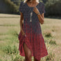 Luchtige Zomerse Midi Jurk voor Dames