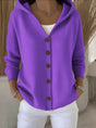 Gilet met Capuchon en Patchwork voor Dames