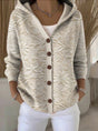 Gilet met Capuchon en Patchwork voor Dames