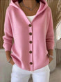 Gilet met Capuchon en Patchwork voor Dames