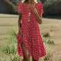 Luchtige Zomerse Midi Jurk voor Dames