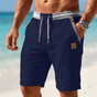Zomershort met Trekkoord en Relaxte Pasvorm voor Heren