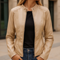 Getailleerde Jas met Paneeldetail voor Dames