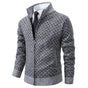 Fijn Gebreide V-Hals Cardigan voor Mannen
