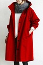 Oversized Capuchon Urban Regenjas voor Vrouwen