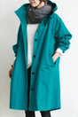 Oversized Capuchon Urban Regenjas voor Vrouwen