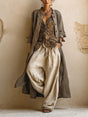 Driedelige Co-Ord Set met Vest voor Dames