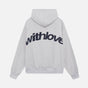 Hoodie met Liefdesbrief-Print voor Dames