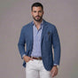 Ongestructureerde Linnen Blazer voor Heren