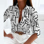 Klassieke Blouse met Kraag voor Dames