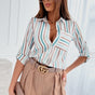Klassieke Blouse met Kraag voor Dames